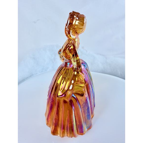 Vintage Wheaton Carnival Glass Ladies Figurines Southern Belle Girls Set Of 3 - Picture 16 of 16